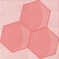 thumbnail image 1 of Ahgly Company Machine Washable Indoor Square Transitional Red Area Rugs, 6' Square, 1 of 7