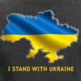 thumbnail image 3 of CafePress - I Stand With Ukraine Flag Ukra Long Sleeve T Shirt - Women's Long Sleeve Graphic Tee Casual Fit, 3 of 4