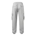 thumbnail image 4 of Cargo Pants for Men Baggy Joggers with Pocket Hiking Pants Casual Mens Pants, 4 of 8