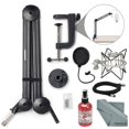 thumbnail image 1 of Samson MBA28 Microphone Boom Arm Microphone Studio Accessory Kit with Pop Filter + Shock Mount + Mic Sanitizer + XLR Cable + Fibertique Cloth, 1 of 5