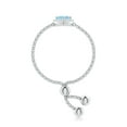 thumbnail image 3 of ANGARA Natural Heart-Shaped Aquamarine Bolo Ring with Diamond Halo in 14K White Gold for Women (Size-4mm) | March Birthstone, Birthday, Anniversary, Jewelry Gift for Women | Natural Aquamarine Ring, 3 of 9