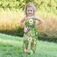 thumbnail image 7 of IROINNID Toddler Pants Baby Cute Summer Jumpsuits for Girls Kids Harem Strap Romper Jumpsuit 3T, 7 of 7