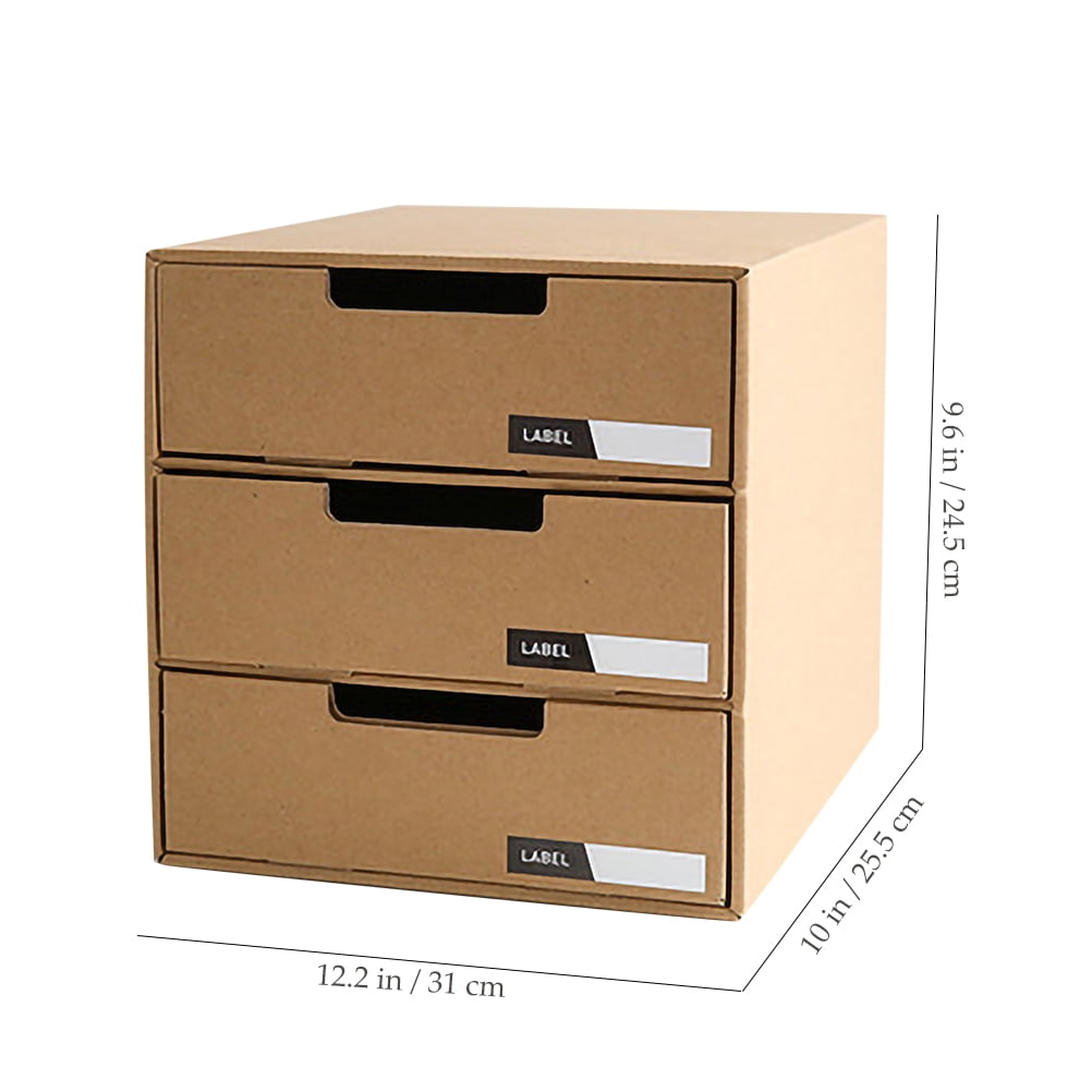 File Organizer Desk Organiser Drawers Paper Pallet of Office