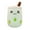 LightGreen, variant on BESTSKY Kawaii Stuff,25cm Plush Filling Small Stuffed Animals,Cute Cup Embroidered Details Anime Plush,White