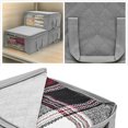 thumbnail image 4 of Bolsa De Almacenamiento Plegable No Tejida Para El Hogar, Bolsa De Almacenamiento De Edredones De Algodón, Armario, Caja De Clasificación De Ropa Noticed HA025972-01, 4 of 6