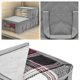 thumbnail image 4 of Bolsa De Almacenamiento Plegable No Tejida Para El Hogar, Bolsa De Almacenamiento De Edredones De Algodón, Armario, Caja De Clasificación De Ropa Methold HA025972-01, 4 of 6