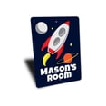 thumbnail image 3 of Rocket Novelty Sign, Metal Wall Decor - 10x14 inches, 3 of 4