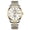 Gold white, variant on Men Rhinestone Calendar Week Multifunctional Vintage Wristwatch Analog Automatic Self-Winding Mechanical Stylish Wrist Watch Steel or Leather Band Sapphire Waterproof Luminous Business Clock