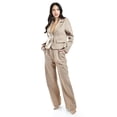 thumbnail image 2 of Set de pantalon y blazer con textura Roman Fashion /Juvenil, 127 (Cafe) cafe EG, 2 of 5