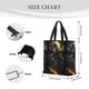 thumbnail image 3 of Easygdp Full Moon Black Dragon Bolsa Tote para Mujer, Bolso de Hombro para Trabajo, Playa, Viajes, Compras y Supermercado, 3 of 7