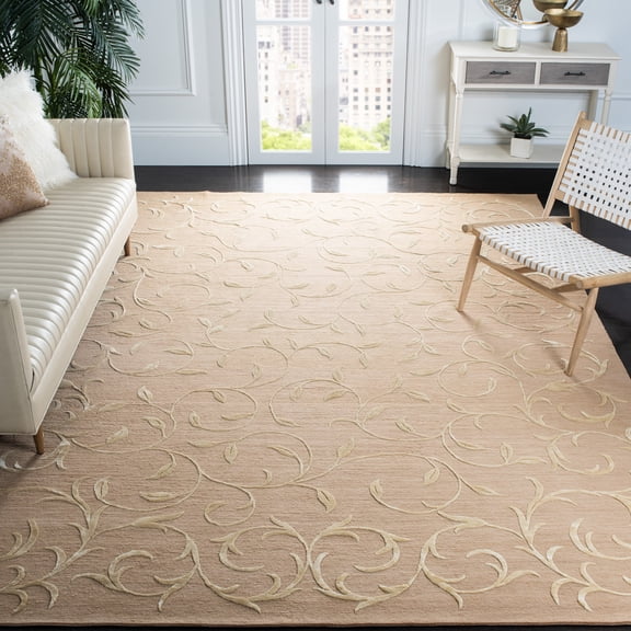 Safavieh Tibetan Ognena Floral Area Rug, Beige, 6' x 9'