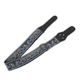 thumbnail image 1 of Embroidered Vintage Guitar Strap, Adjustable Wide Shoulder Belt with Reinforced Design, Ideal for Acoustic & Electric Instruments, 1 of 7