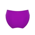 thumbnail image 2 of CHICTRY Kids Girls Solid Color Swim Triangle Briefs Gymnastics Dance Bikini Bottoms Purple 14, 2 of 5