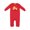 Red, variant on I Love My Mommom Baby Romper Coveralls