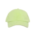 thumbnail image 2 of Low Profile Dyed Cotton Twill Cap - Apple Green, 2 of 4