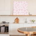 thumbnail image 6 of Pink Flower Wall Art Painting on Canvas, Vintage Farmhouse Boho Leaf Spring Solid Canvas Art Home Prints Wall Art Framed Modern Artwork for Living Room Bedroom Wall Decor 12x12in, 6 of 9