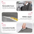 thumbnail image 3 of ROFIELTY Bean Bag Chair 3FT Foam Filled for Kids/Teens Washable Non-Slip Gray, 3 of 10