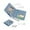 Blue, variant on Business Card Holder Leather Wallet For Women Small RFID Blocking Credit Card Holder Ladies Purse with Zipper Pocket Stylish Women Wallets for Girls Quality