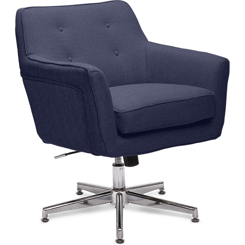 serta style ashland home office chair twill fabric gray