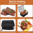 thumbnail image 3 of HLONK Portable Oven  5V 9W Car Electric Food Warmer Mini Personal Heated Lunch Box for Cooking and Reheating Meals in Vehicles and Trucks for Work on the Road, 3 of 7