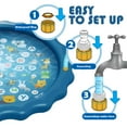 thumbnail image 4 of 68" Inflatable Sprinkler for Kids Splash Pad Water Play Mat Pool Toy, 4 of 6