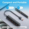 thumbnail image 3 of Hub USB VENTION USB 3.2 Gen 2 de 10 Gbps con 4 puertos USB A 3.2, 3 of 8