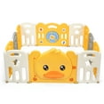 thumbnail image 1 of Patiojoy 12-Panel Foldable Baby Playpen Kids Safety Yard Activity Center with Safety Lock, 1 of 6