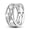 Silver Color, variant on Original Eruopean 925 Sterling Silver Finger Ring Color Interwoven Lines AAA CZ For Women Birthday Gift Jewelry 2 Colors