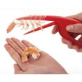 thumbnail image 6 of Shrimp Deveiner Tool and Peeler Set Multifunctional Shrimp Deveining Tool Efficient Shrimp Peeler and Deveiner Tool Portable Shrimp Cleaner Shrimp Knife for Easy Shrimp Deveining, 6 of 9
