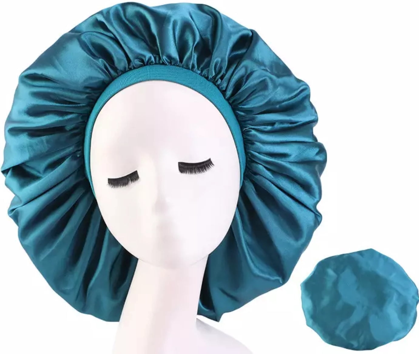 3 Piece Extra Large Satin Bonnets