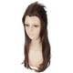 thumbnail image 2 of Peluca para cosplay, larga y recta, color marrón, 60 cm, para todas las edades, 2 of 3