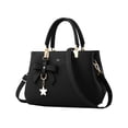 thumbnail image 1 of Bandolera Moda De Lujo Bolsa Tote Dama Color Negro, 1 of 2