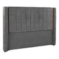 thumbnail image 2 of Cabecera King Size Linz Dicasa Gris Oscuro, 2 of 6