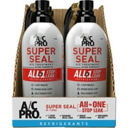 A/C Pro Super Seal All-in-one Stop Leak, 11 oz, Aerosol, 1 Pack, California Compliant
