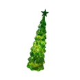 thumbnail image 4 of Figura de de Navidad de cristal, adorno navideño, artesanía artística con luz, decoración navideña, lámpara de noche para repisa del L, 4 of 8