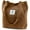 Brown, variant on Corduroy Tote Bag Large for Women Girl Lady Canvas Shoulder Cord Purse and Handbags with Inner Pocket (Green)