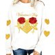 thumbnail image 4 of TaTaai Couple Crew Neck Printed Sweatshirt, Valentine's Day Gift Unisex Long-Sleeve Gift, 4 of 8