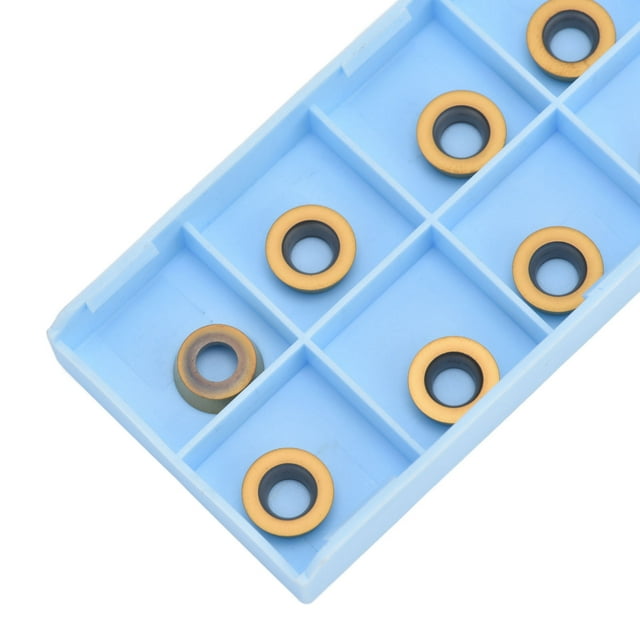 Oubit Carbide Milling Insert,PVD Coating Carbide Milling Cutter Blade PVD Coating Milling Insert Optimized for Excellence
