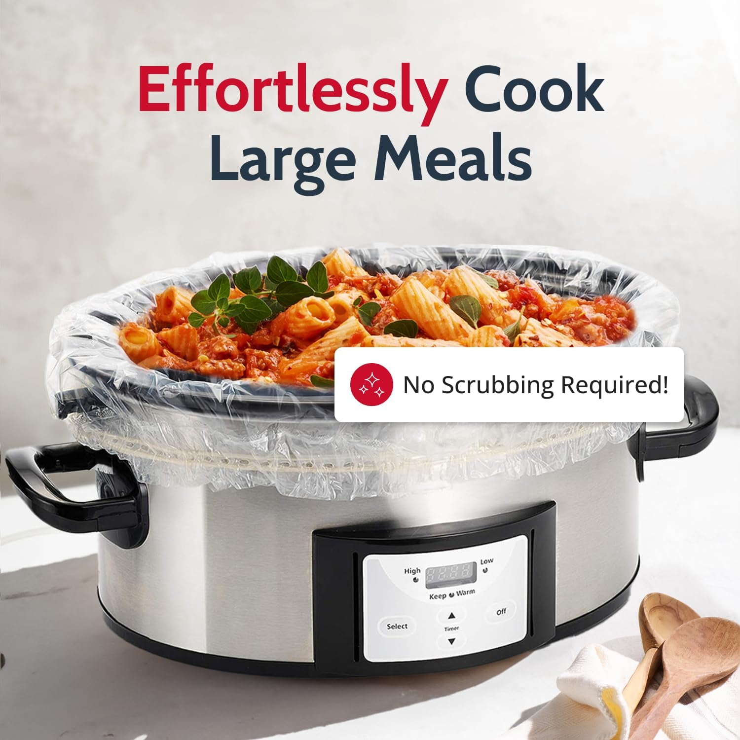 Pansaver 41556 Multi Use Cooking Bags Slow Cooker Liners - Case of 25, 25 -  Kroger