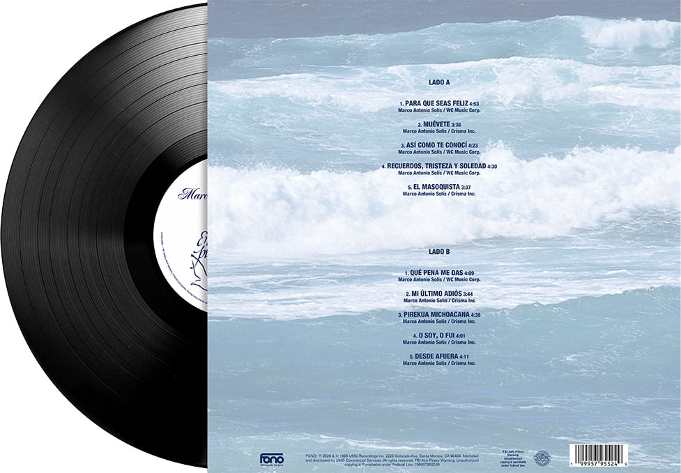 Marco Antonio Solis - En Pleno Vuelo - Music & Performance - Vinyl