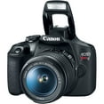 thumbnail image 6 of Canon EOS Rebel T7 DSLR Camera Kit | 24.1MP, APS-C, Full HD 1080p | Bundle with 64GB Memory Card, Shoulder Bag EF-S 18-55mm 75-300mm Lens, 6 of 7