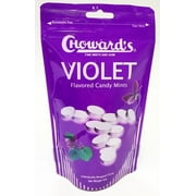 C. Howard's Old Fashioned Violet Mints Candy, Resealable Bag