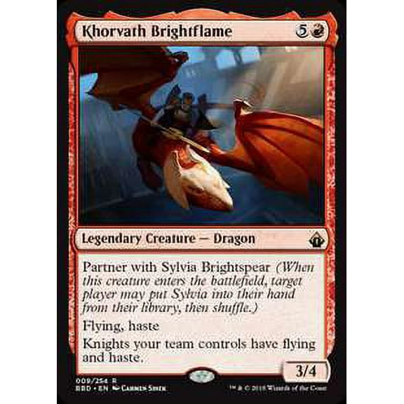 MtG Battlebond Rare Khorvath Brightflame #9