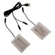 thumbnail image 4 of Almohadilla Térmica USB Portátil para Guantes Eléctricos, Calentadores USB Ligeros de Fibra de Carbono para , Camping, Actividades de Invierno Baoblaze Guantes almohadilla más cálida, 4 of 8