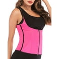 thumbnail image 5 of SAYFUT Women's Underbust Corset Waist Trainer Cincher Zip & Hook Steel Boned Body Shaper Vest Tank Top with Adjustable Straps, 5 of 7