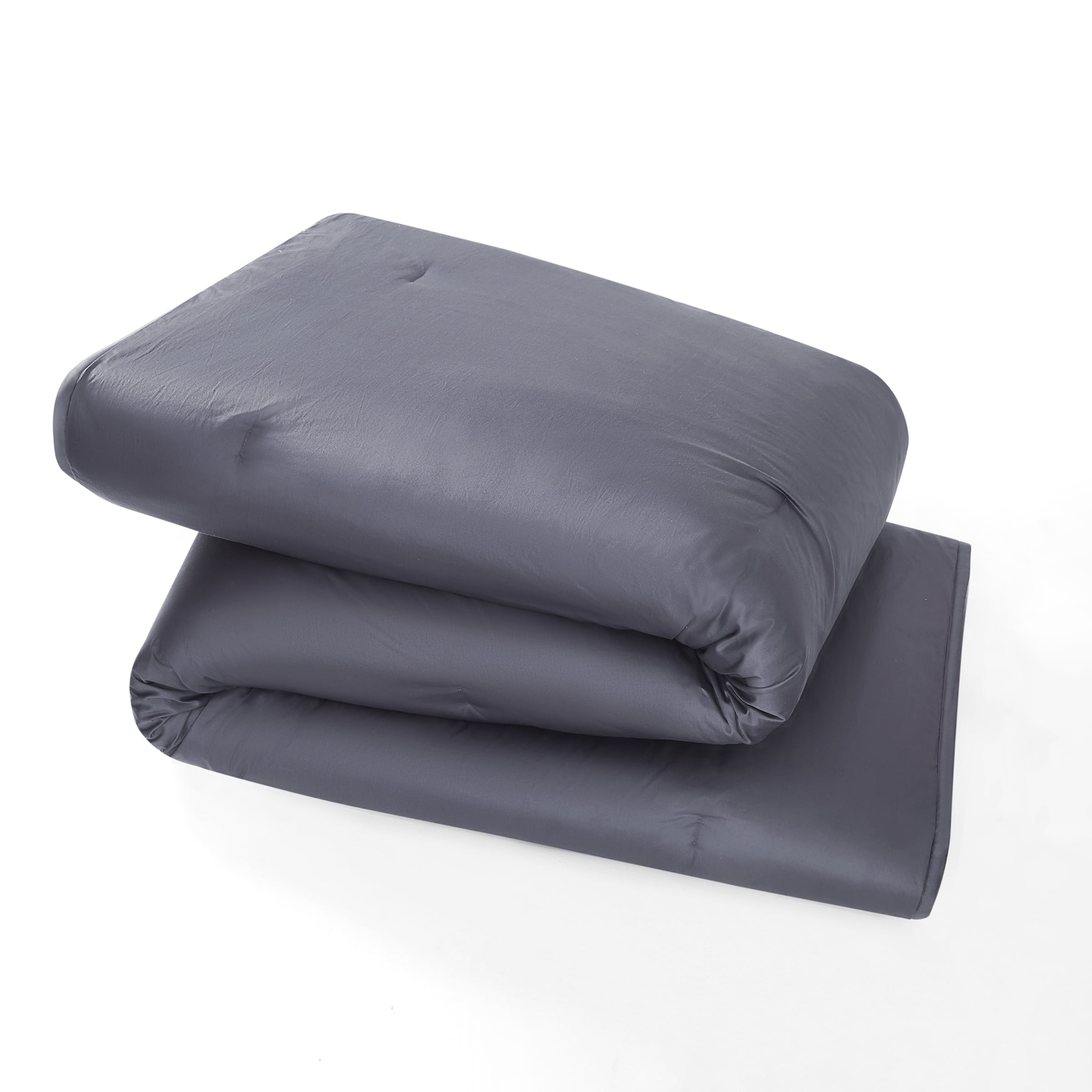 Allswell 3-Piece 400 Thread Count Gray Cotton Lyocell Blend Comforter Set, Adult King