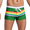 Green, variant on Men's Swim Shorts Briefs Professional Training Rash Guard Sports Tights Swimming Jammer Cool Dry Active Sports Trunk with Drawstring,Bathing Suits Mens Underwear for Beach Travel