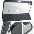 thumbnail image 4 of Funda para Tablet para iPad A16 de 11" / iPad 11.ª Gen 2025 con Soporte para Lápiz (Negro), 4 of 6