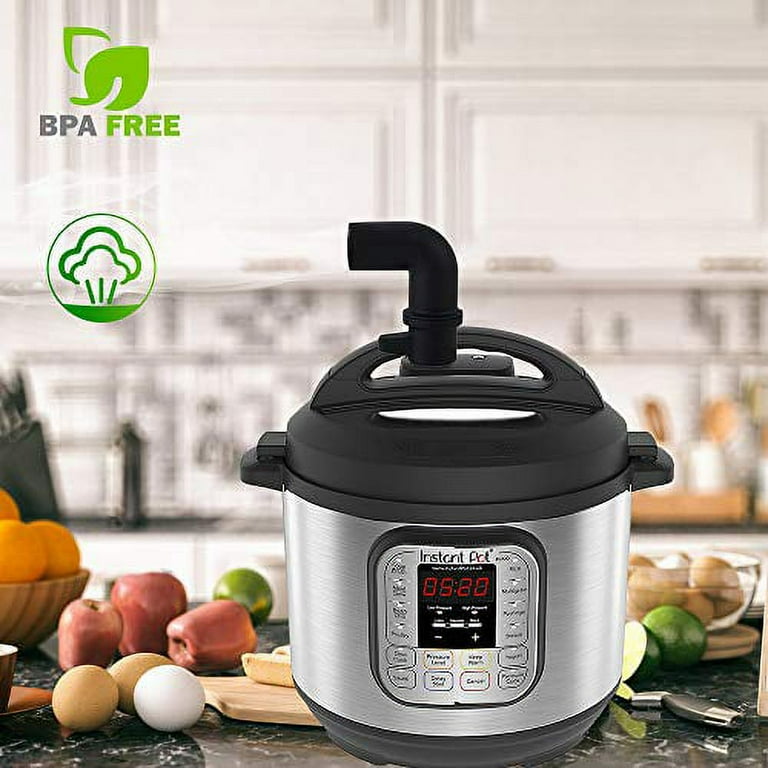 360 Rotating Pressure Cooker Steam Diverter Release Valve Accessories  Silicone Instant Pot Pressure Cooker Steam Release Pipe