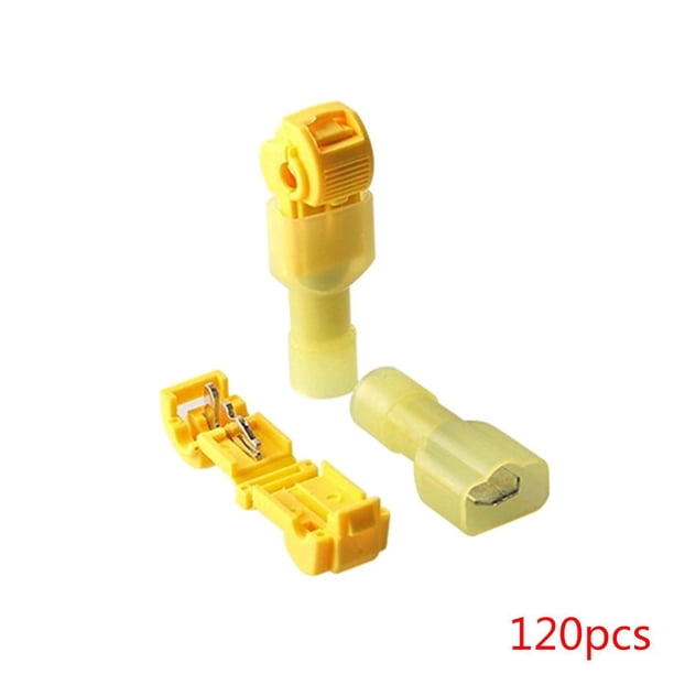 Scotch Lock Terminales de crimpado de alambre Conectores de cable eléctrico Bloqueo de empalme rápido rápido 120 Piezas Methold JJ17471-00